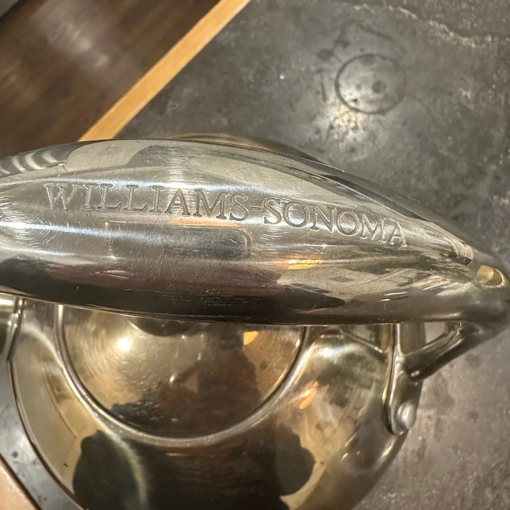 Williams Sonoma Silver Tea Kettle